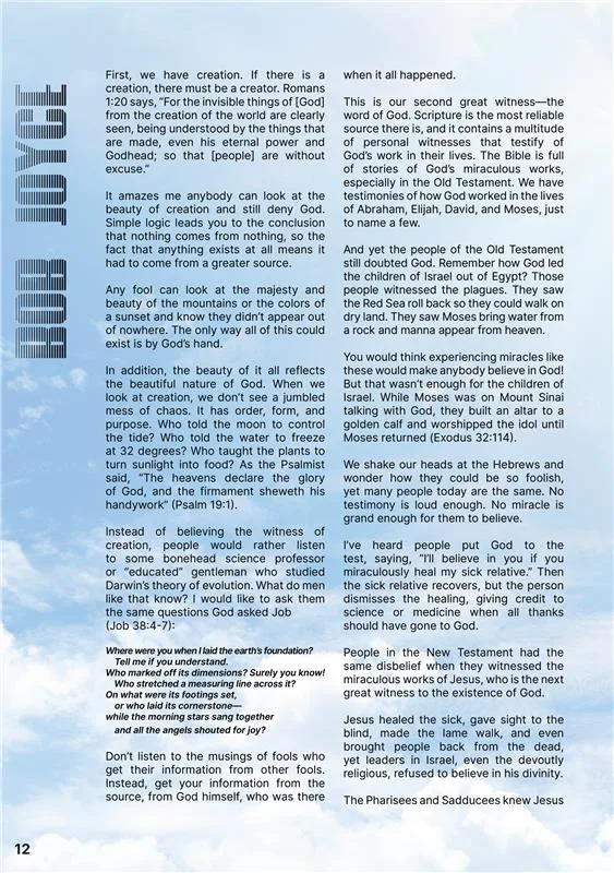 How We KNOW God is Real  at george magazine