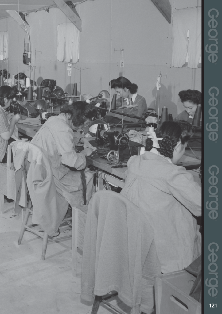 Internment of Japanese Americans WW2  at george magazine