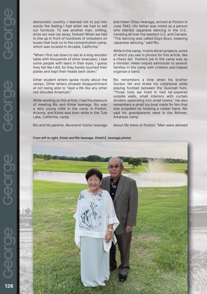 Internment of Japanese Americans WW2  at george magazine
