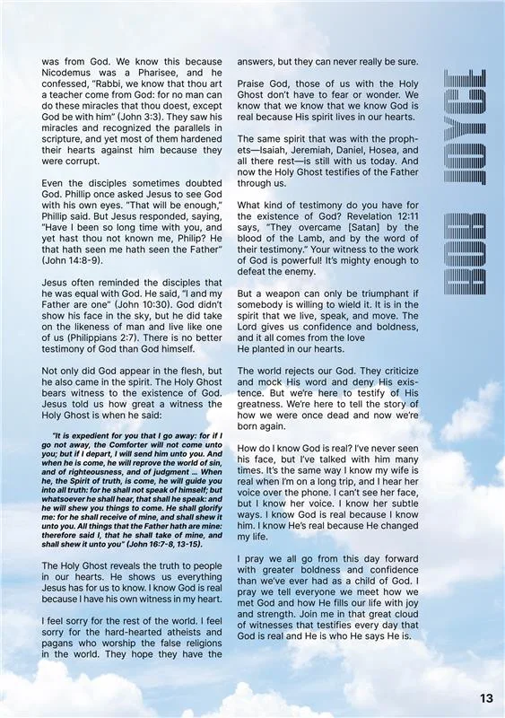 How We KNOW God is Real  at george magazine