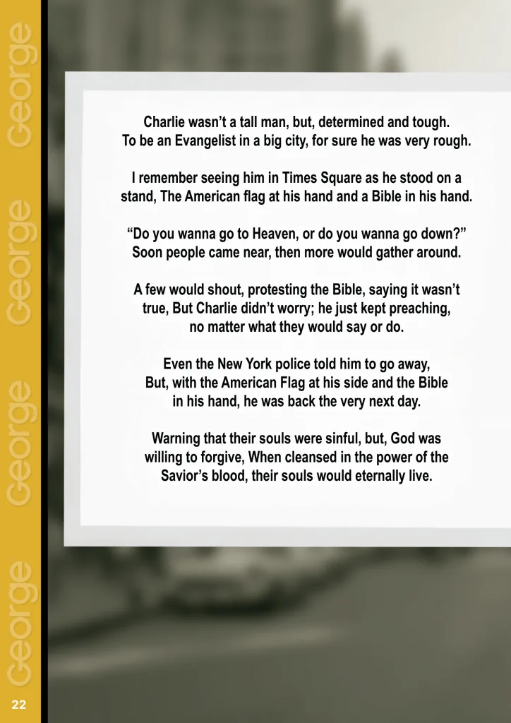 Sowing the Seed in the Big Apple: “CHARLIE”  at george magazine