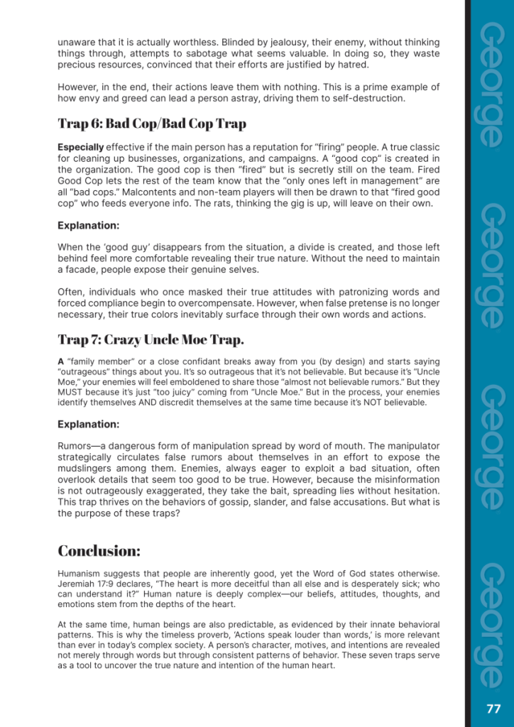 The Seven Social Traps  at george magazine