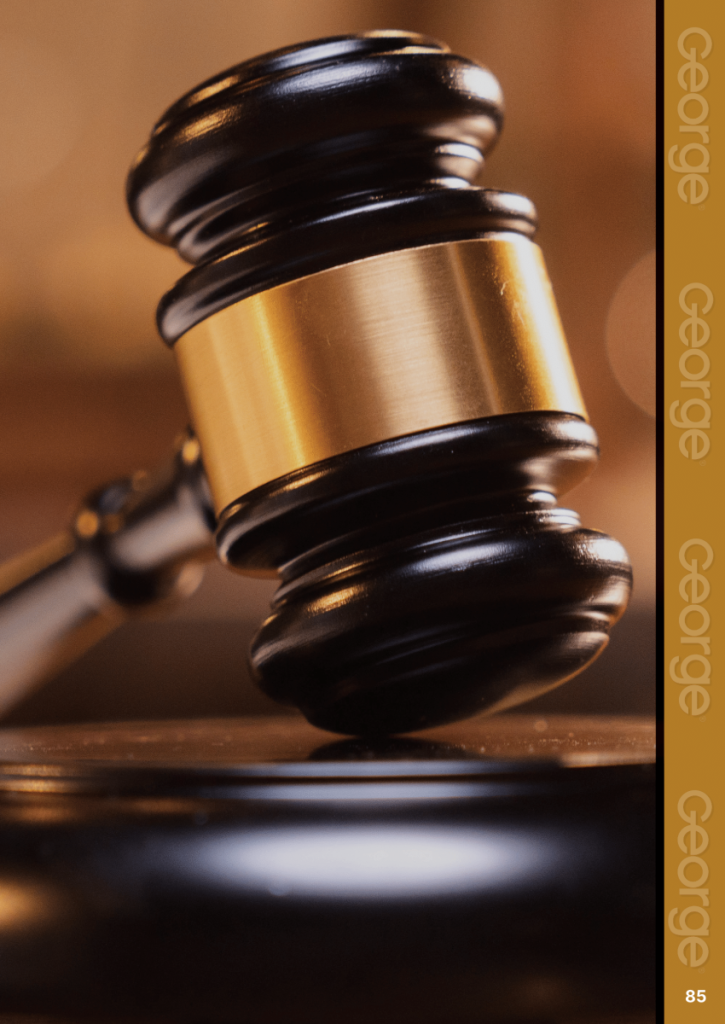 I am a Lawyer  at george magazine