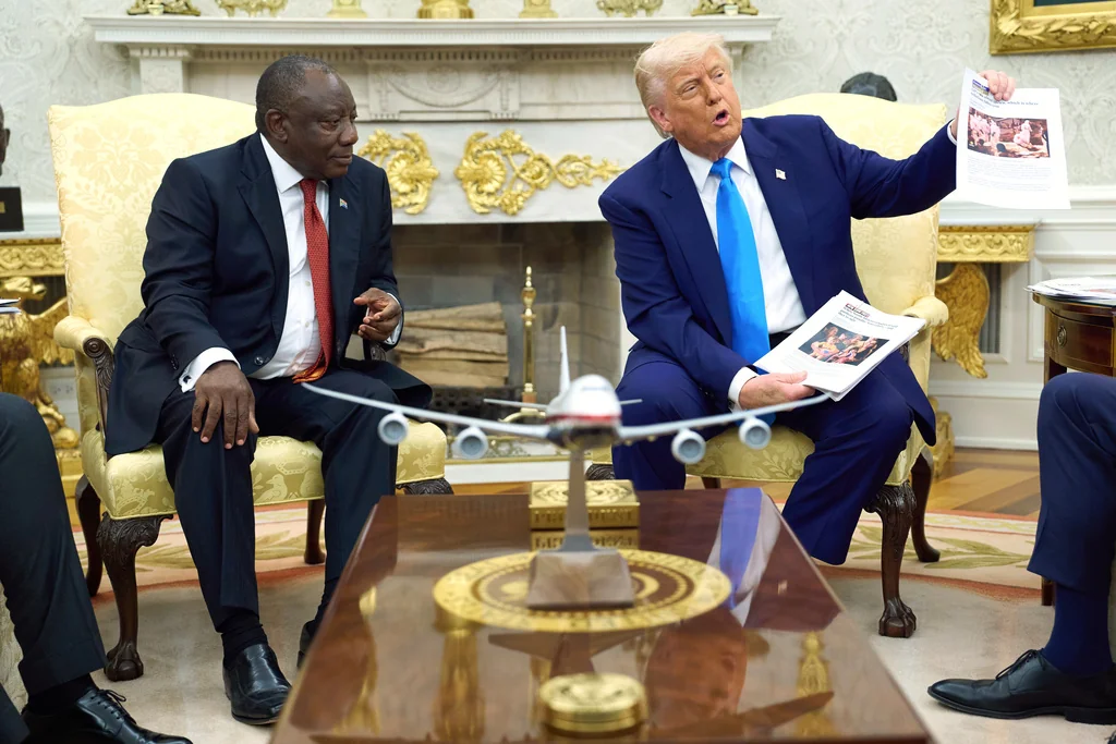 Trump misidentified images from the Congo as farmer victims during meeting with Ramaphosa