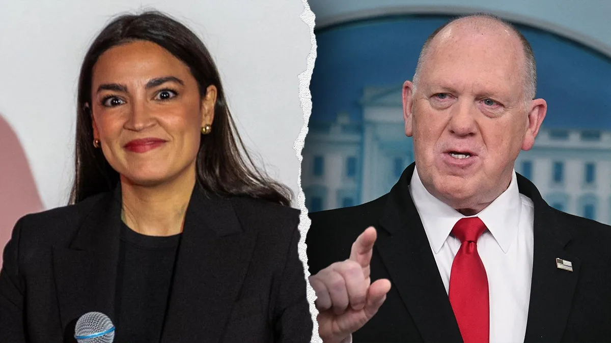 ‘COME FOR ME’: AOC taunts Tom Homan after DOJ referral threat over deportations  at george magazine