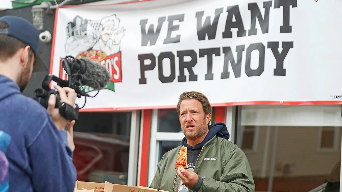 Dave Portnoy says Auschwitz offer to man allegedly involved in antisemitic sign is revoked  at george magazine