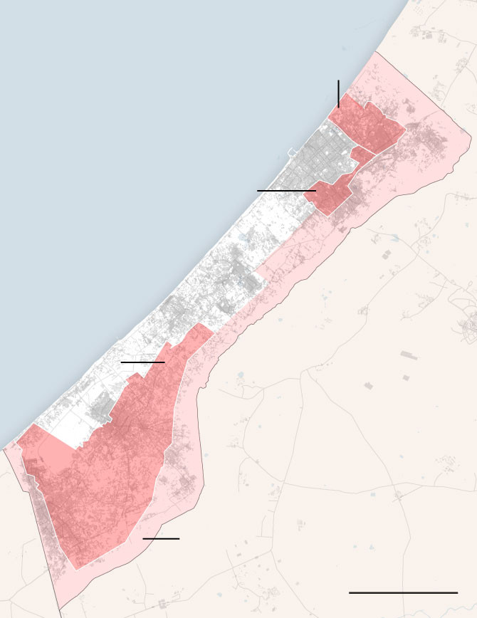 Israel Orders Evacuation of Much of Northern Gaza, Warning of Dangerous Combat  at george magazine