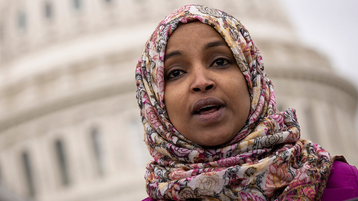 Ilhan Omar refuses to condemn fatal shooting of Israeli Embassy workers, walks away from reporters  at george magazine