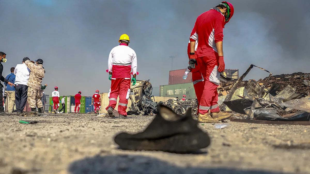 Iran port explosion exposes ‘deep vulnerabilities’ in regime’s vital sectors amid unrest concerns  at george magazine