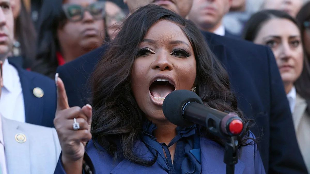 Jasmine Crockett claims Trump is 'terrified of smart, bold Black women’ after president’s 'low IQ' jab  at george magazine