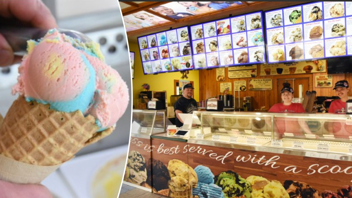 Family-owned ice cream parlor dishing out artificial dye-free scoops following ban  at george magazine