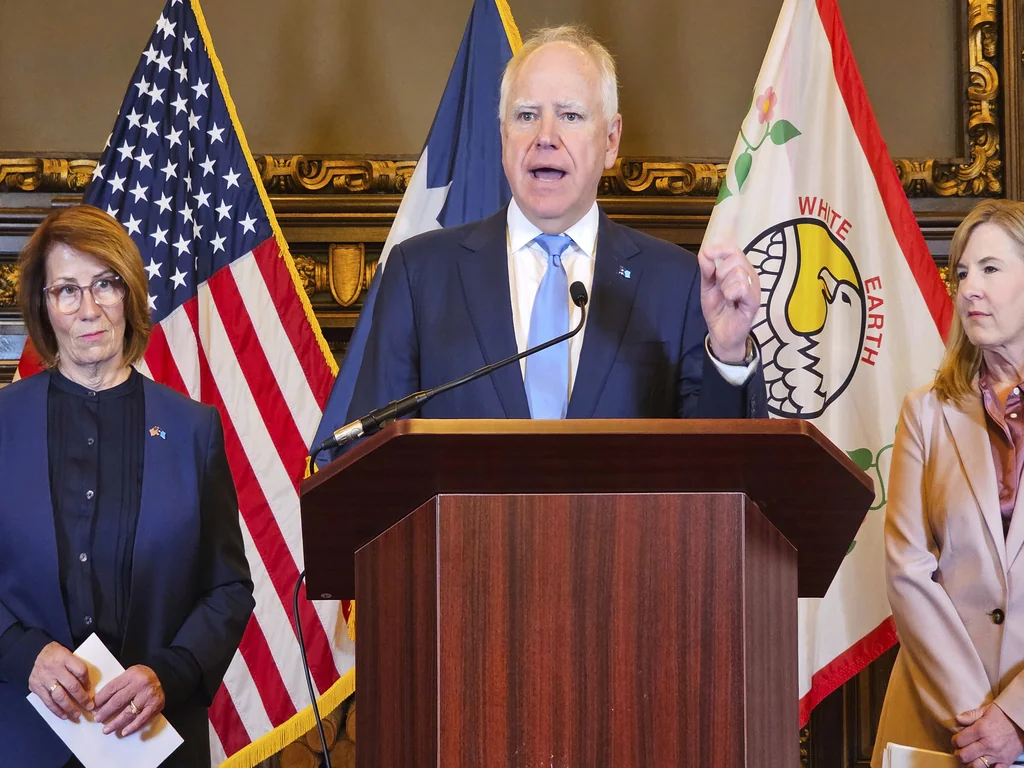 Walz calls Trump a ‘tyrant’ who is trampling Americans’ rights and violating the rule of law