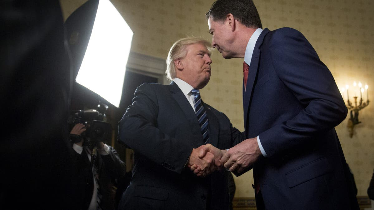 Trump says Comey knew 'assassination' meaning behind deleted social media post  at george magazine