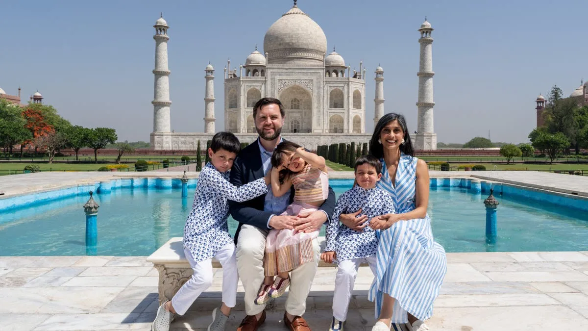 Family matters: How VP Vance, wife deliver 'normalcy to the kids in a very abnormal situation'  at george magazine