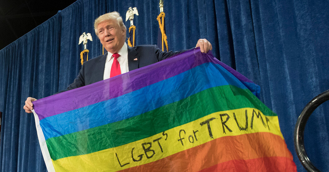 Is Donald Trump an Antagonist or Champion of the Gay Community?  at george magazine