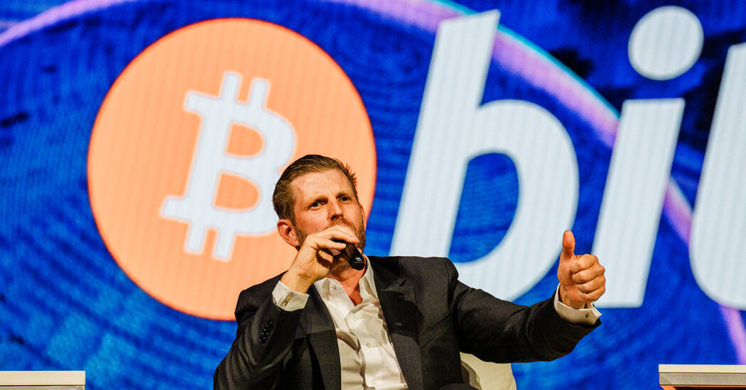 Trumps Promote American Bitcoin, a New Crypto Mining Venture  at george magazine