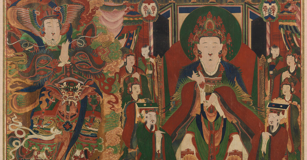 Stolen From Buddhist Monks, Sacred Painting Is Returned by Chicago Museum  at george magazine