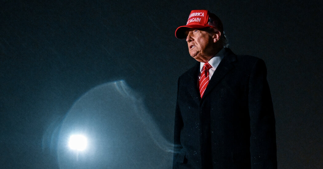 Trump Amplifies Outlandish Robot Biden Conspiracy Theory  at george magazine