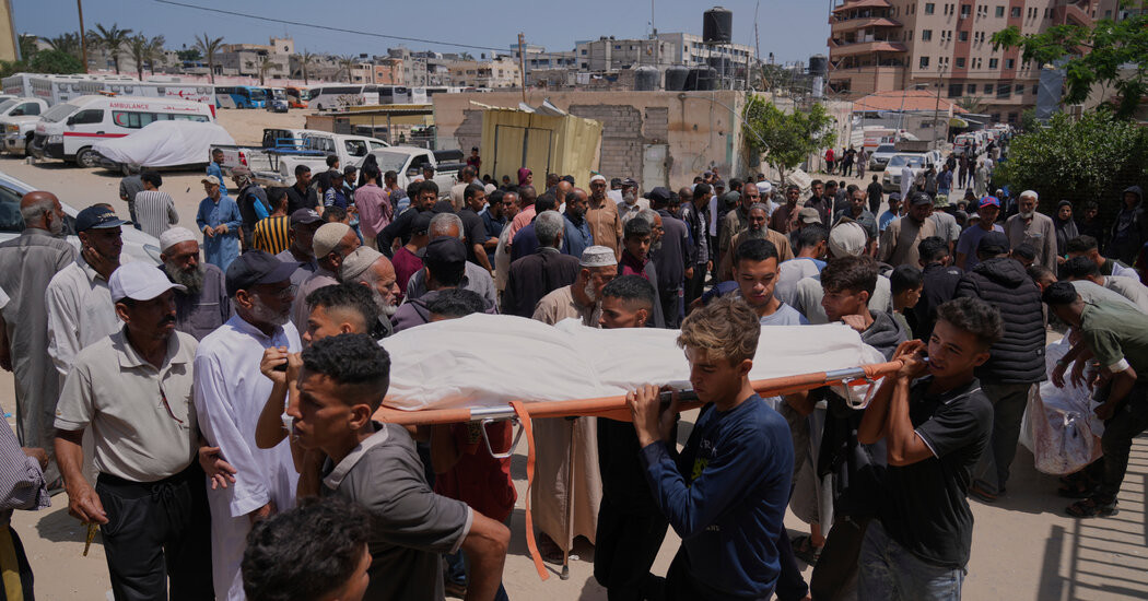 Desperate and Hungry Palestinians Recall Deadly Shooting Near Gaza Aid Site  at george magazine