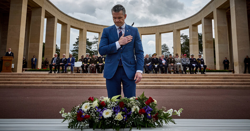 D-Day Anniversary Brings Remembrance and Unease Among Old Allies  at george magazine