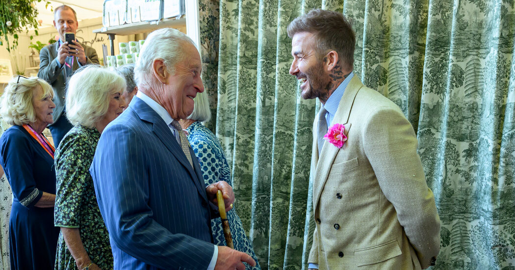 David Beckham to Be Knighted by King Charles III  at george magazine