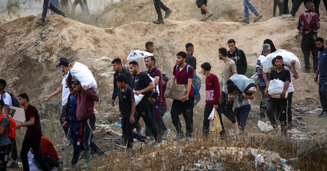 More Chaos Plagues New Gaza Aid System  at george magazine