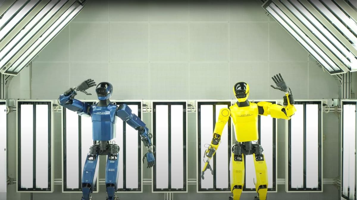 Humanoid robots handle quality checks and assembly at auto plant  at george magazine