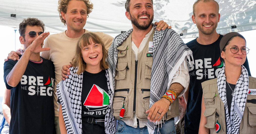 Israel Plans to Deport Gaza Aid Boat Passengers, Including Greta Thunberg  at george magazine