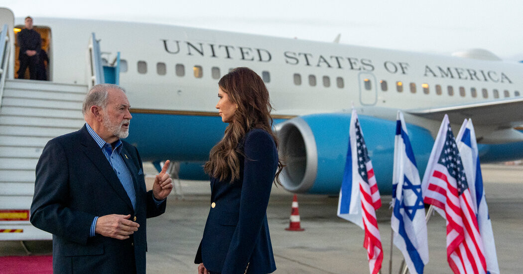 Mike Huckabee, U.S. Ambassador to Israel, Questions Palestinian State Policy  at george magazine