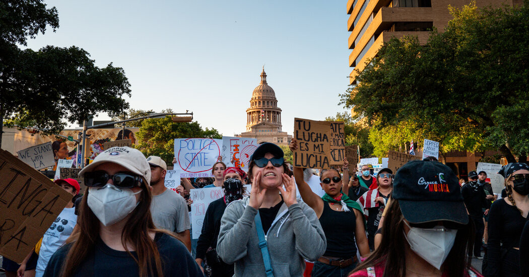 Which U.S. Cities Have Joined L.A. in Protesting Immigration Raids?  at george magazine