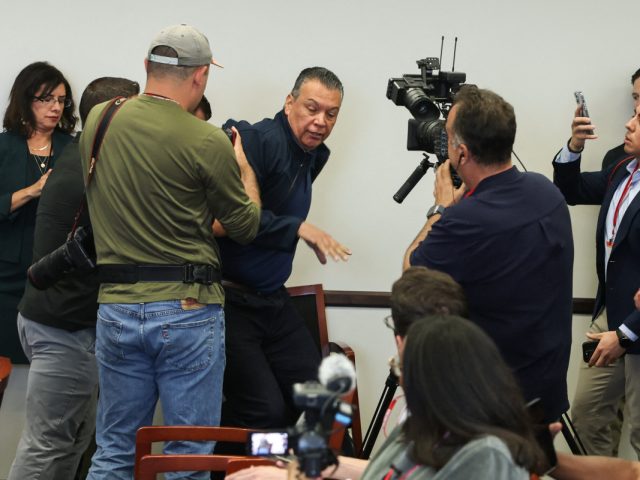 Calif. Senator Forcibly Removed and Handcuffed After Interrupting Noem