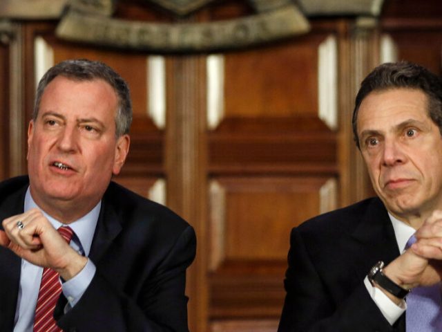 Andrew Cuomo for Mayor? Bill de Blasio Has Thoughts, None of Them Good.