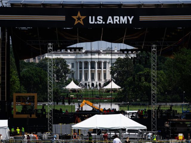 Forecasters Warn It May Rain on Trump’s Military Parade