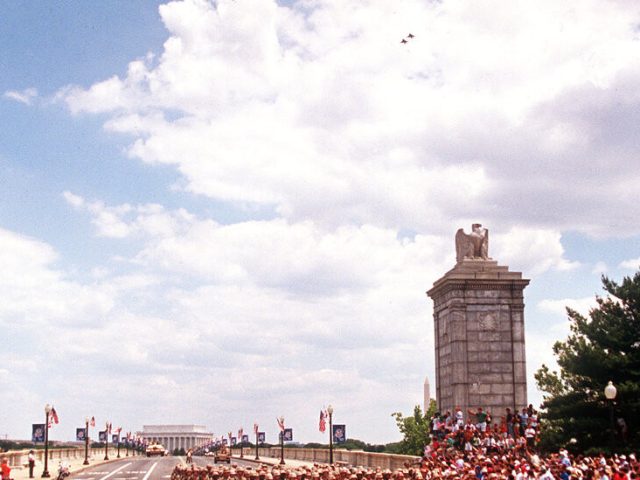 Washington’s Last Military Parade Came at a Very Different Moment