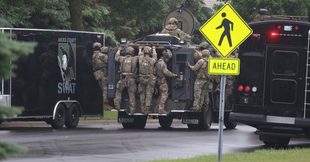 Here’s how the attacks in Minnesota unfolded early on Saturday.  at george magazine