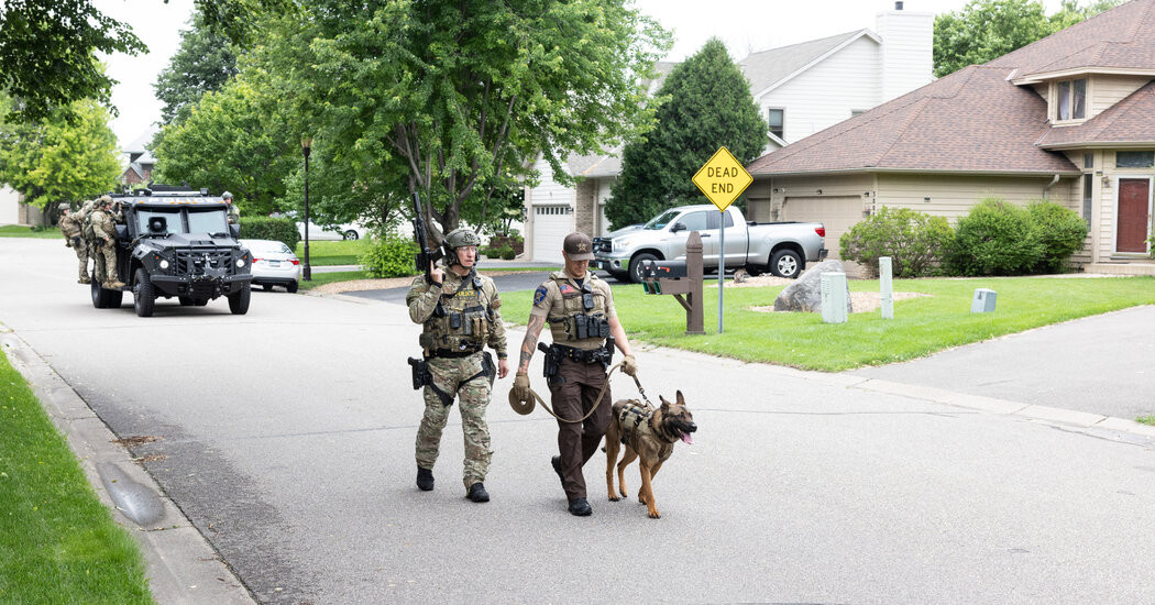 Minnesota Shootings Suspect Had a Notebook With 70 Potential Targets  at george magazine