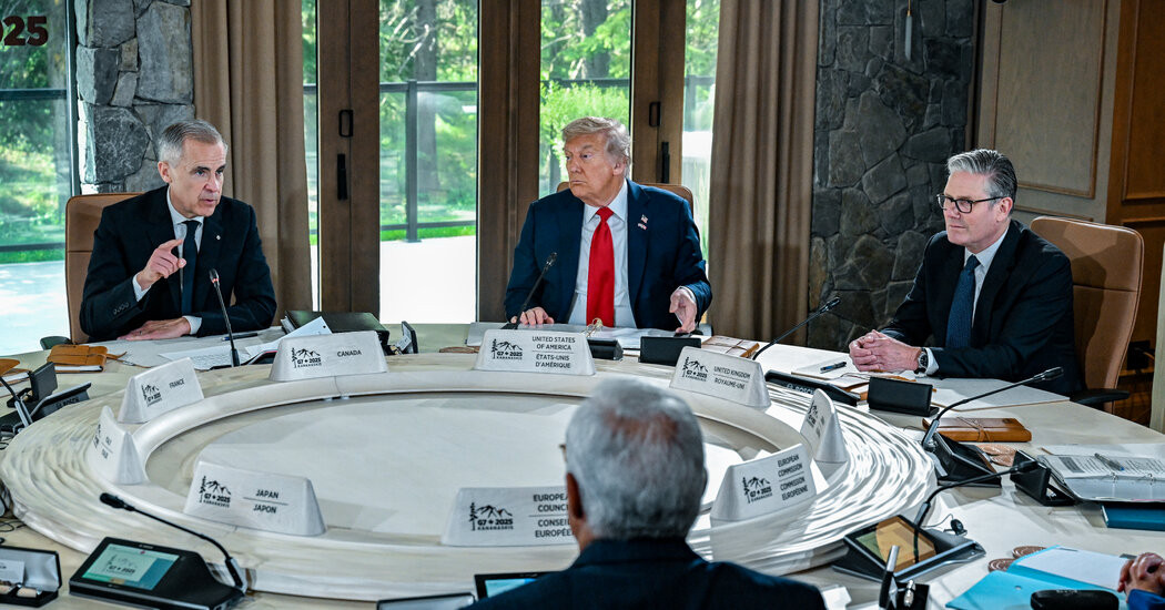 Trump Will Not Sign G7 Statement on Iran and Israel, Official Says  at george magazine