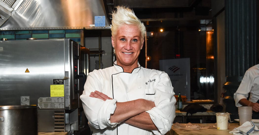 Anne Burrell, Chef and Food Network Star, Dies at 55  at george magazine