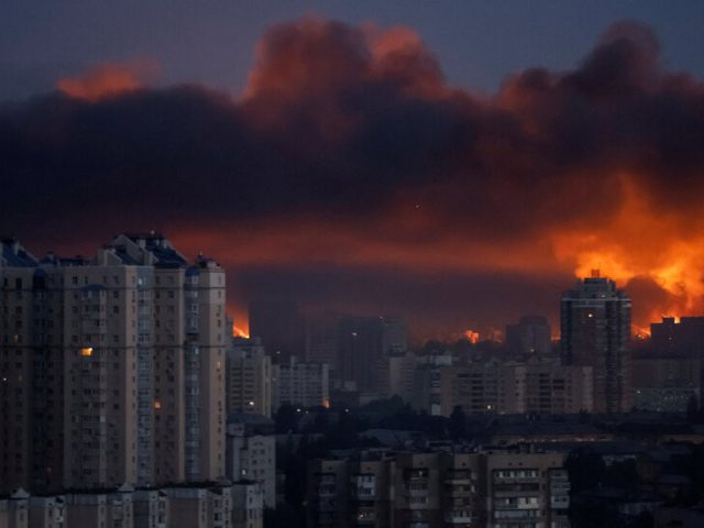 Russian Drone and Missile Strikes on Kyiv Kill at Least 14