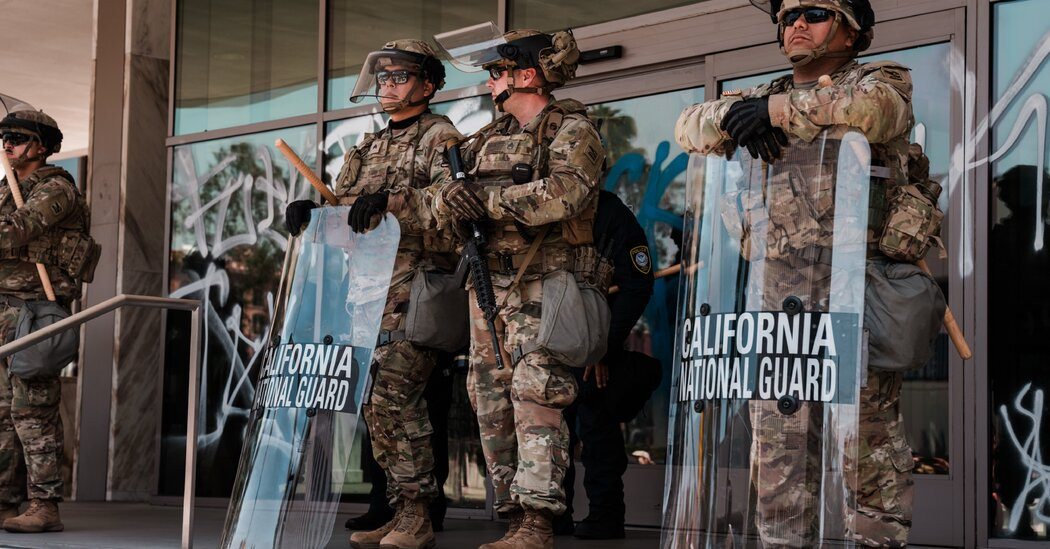 Appeals Court to Consider if Trump Can Control National Guard in L.A.  at george magazine