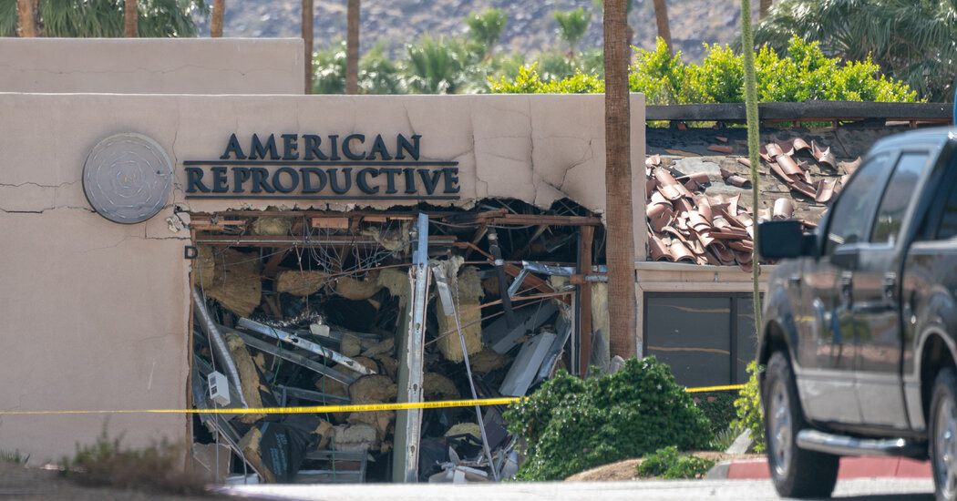 Man Is Accused of Aiding California Fertility Clinic Bomber  at george magazine
