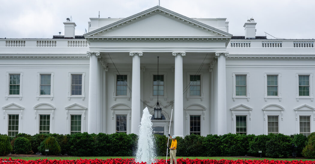 Trump Quizzes Workers at the White House: ‘Any Illegal Immigrants?’  at george magazine