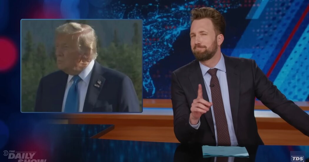 Jordan Klepper Calls Trump Out for His ‘Irish Exit’ at G7  at george magazine