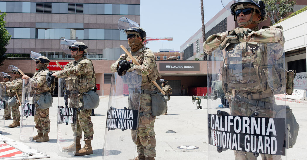 Appeals Court Lets Trump Keep Control of California National Guard in L.A.  at george magazine