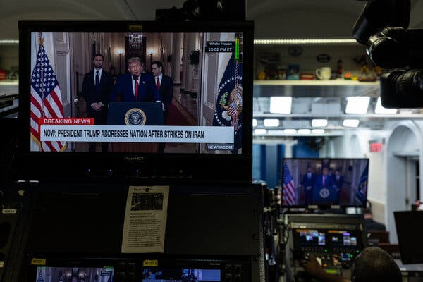 How Trump Decided to Strike Iran  at george magazine
