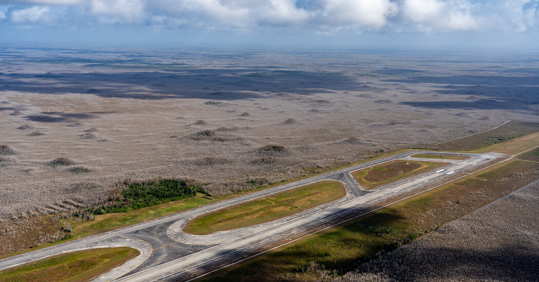 Florida Builds ‘Alligator Alcatraz’ Detention Center for Migrants in Everglades  at george magazine