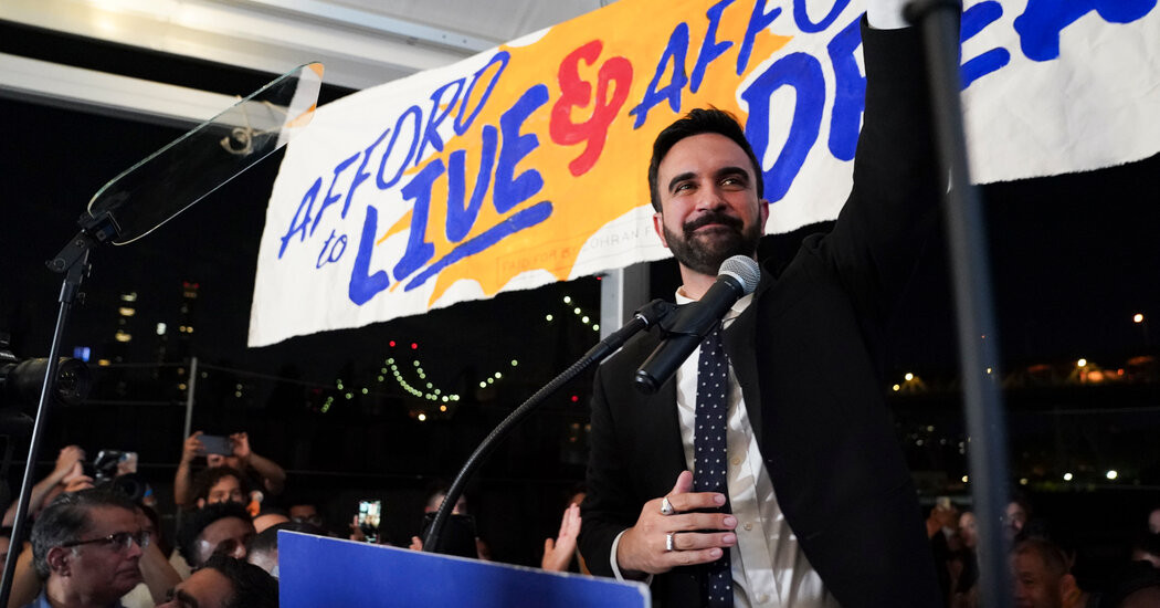 Mamdani Stuns Cuomo in New York Mayoral Primary  at george magazine