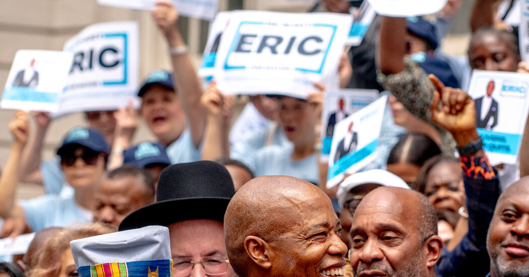 ‘Re-elect Eric’: Adams Kicks Off Bid to Oppose Mamdani for Mayor  at george magazine