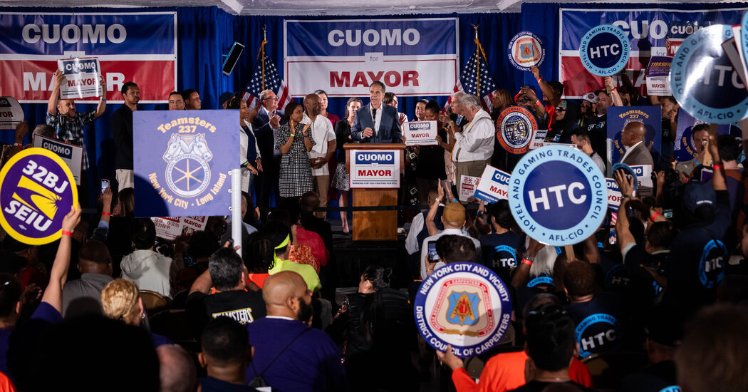 Major Unions Are Dropping Cuomo to Back Mamdani in N.Y.C. Mayor’s Race  at george magazine