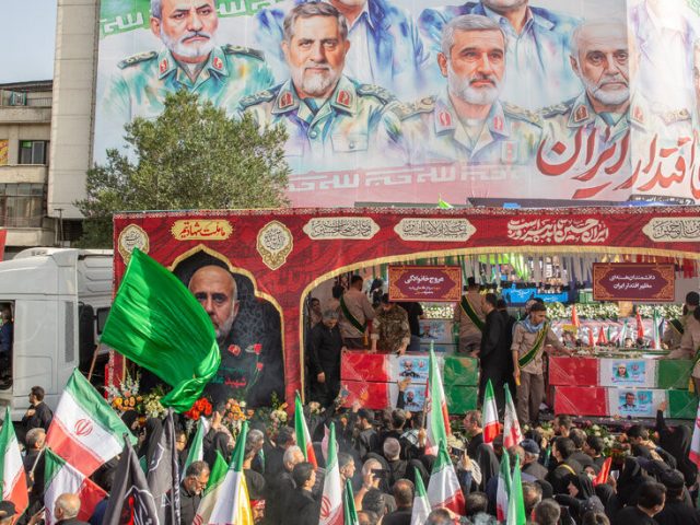 Iran Holds State Funeral for Military Commanders and Nuclear Scientists